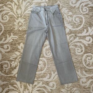 Vintage khaki wide leg high rise